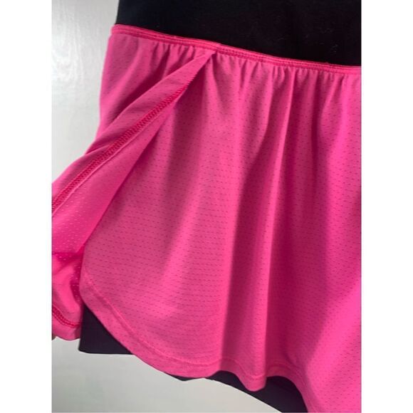 VSX Victoria’s Secret Sport Pink Black Biker Running Shorts Size S - Picture 4 of 9